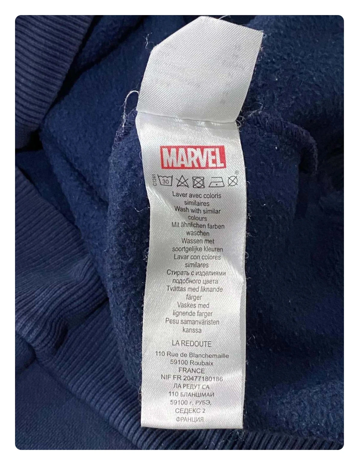 Sudadera con capucha Marvel Comics - Azul Marino Talla M – photo 6
